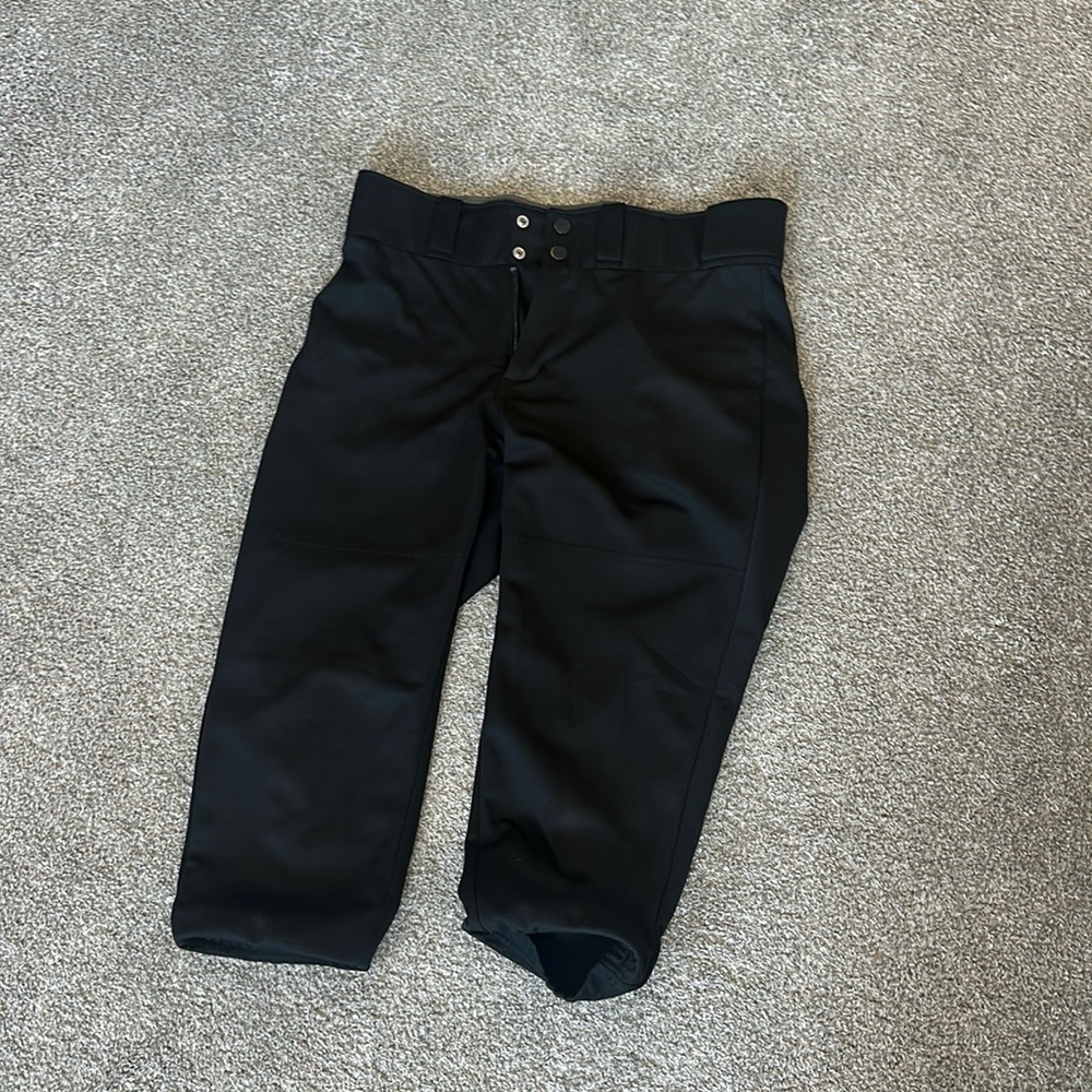 Black Mizuno Softball Pants